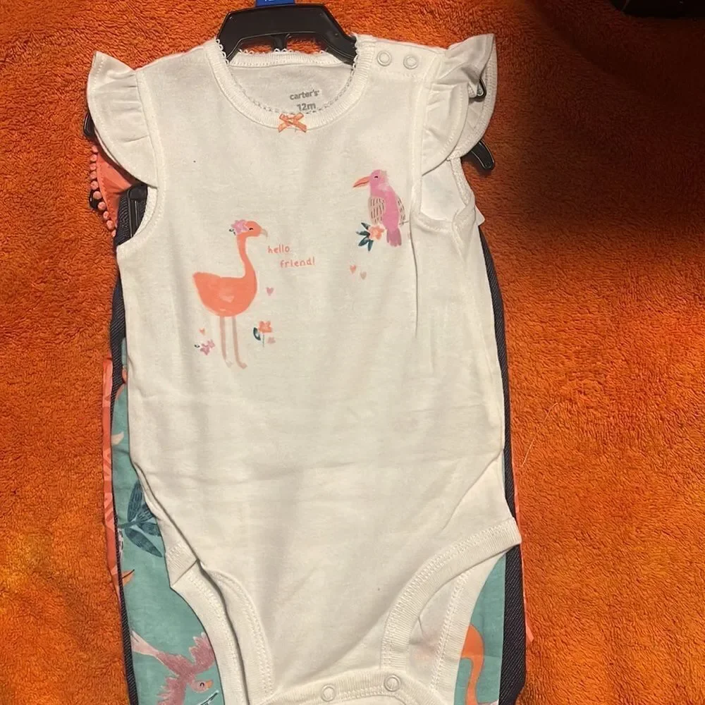 Carters 4 piece set 12M set - Picture 4 of 7